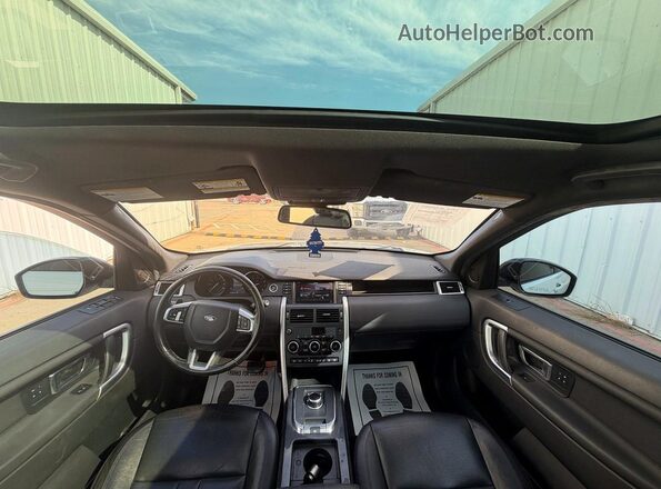 SALCR2RX0JH746247 2018 LAND ROVER DISCOVERY White Rear seats view