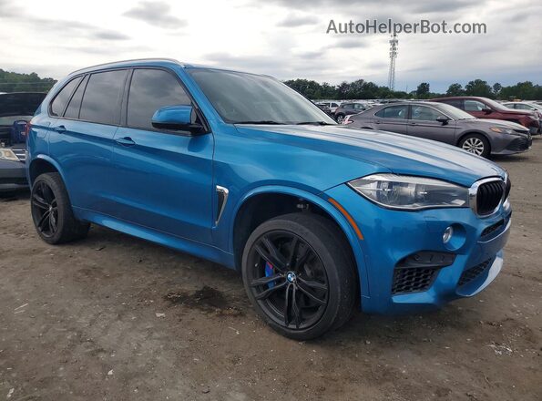 5YMKT6C57G0R77812 2016 BMW X5 Blue Widok z przodu