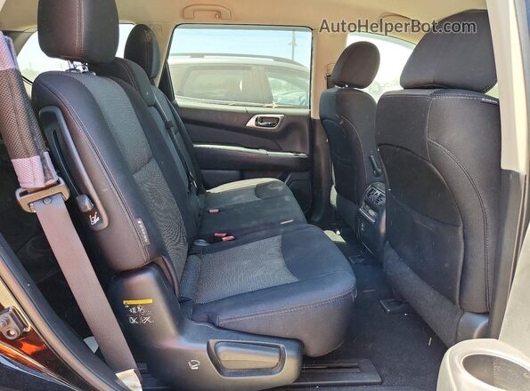 5N1DR2MN6JC661679 2018 NISSAN PATHFINDER Black Engine compartment view