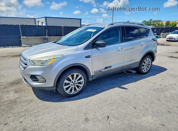 1FMCU9J90HUA64915 2017 FORD ESCAPE Silver Задня ліва чверть