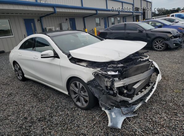 WDDSJ4EB9KN715796 2019 MERCEDES-BENZ CLA-CLASS White Դիմացի տեսք