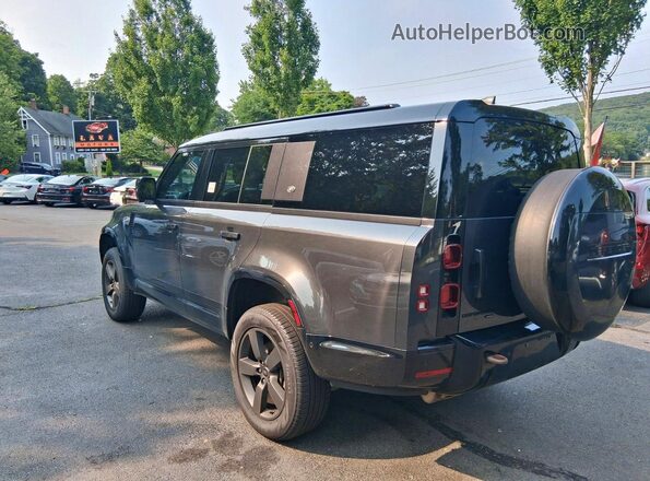 SALE2FEU3P2185201 2023 LAND ROVER DEFENDER Charcoal Trasero derecho