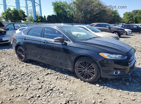 3FA6P0HD6GR393743 2016 FORD FUSION Black Դիմացի տեսք