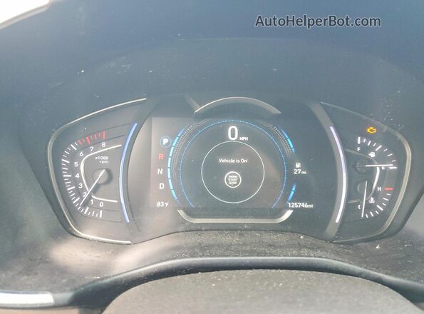 5NMS33AD6KH127695 2019 HYUNDAI SANTA FE Blue Հետևի նստատեղերի տեսք