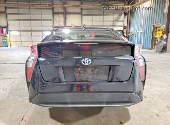 JTDKBRFU5H3035760 2017 TOYOTA PRIUS Black Front interior view