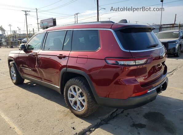 1C4RJKBG2P8753826 2023 JEEP GRAND Красный Задняя правая четверть