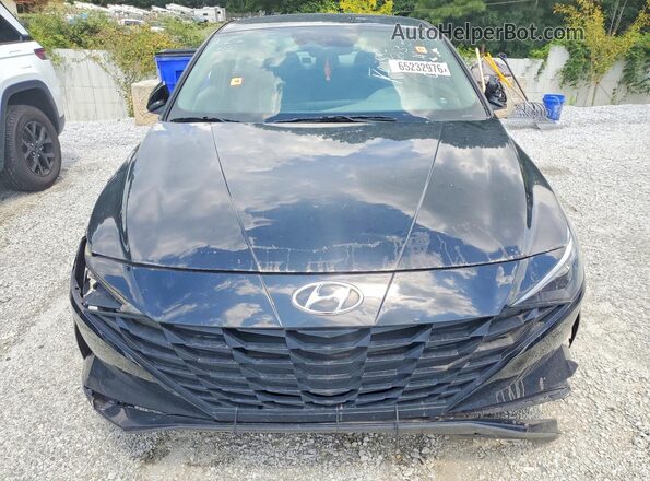 5NPLM4AG9PH095644 2023 HYUNDAI ELANTRA Черный Вид сзади