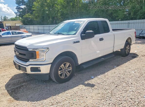 1FTEX1E58JKG09077 2018 FORD F150 White Tył lewy