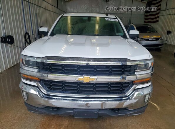 2GCVKREC2J1108004 2018 CHEVROLET SILVERADO White Vista trasera