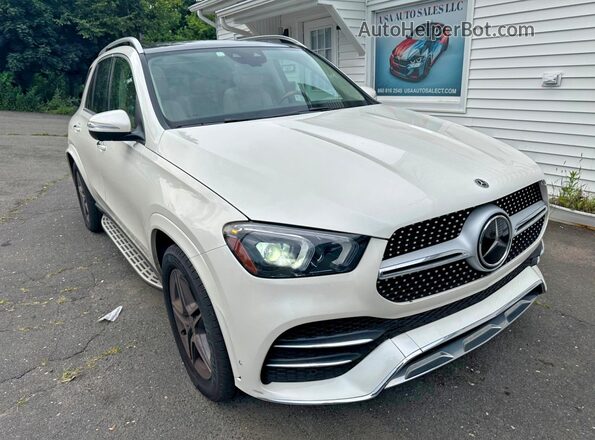 4JGFB4KB6NA606846 2022 MERCEDES-BENZ GLE Белый Задняя левая четверть