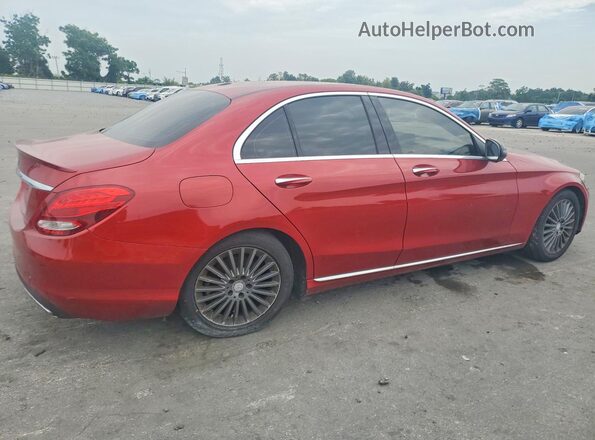 55SWF4JB2GU125155 2016 MERCEDES-BENZ C Red Առջևի աջ