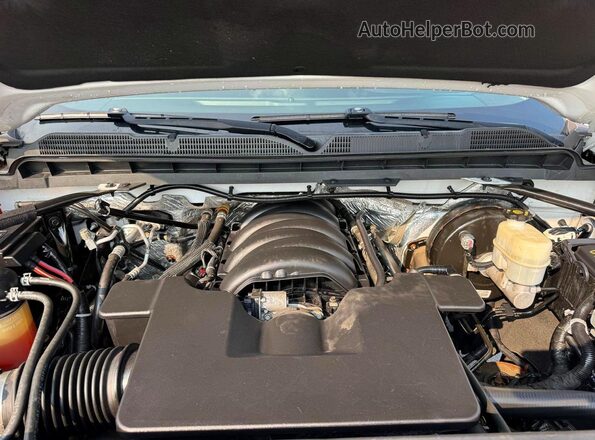 1GCVKREC1HZ142730 2017 CHEVROLET SILVERADO White Widok zestawu wskaźników