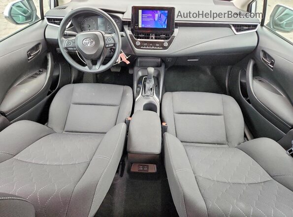 5YFB4MDE6SP289663 2025 TOYOTA COROLLA White Вид щитка приладів