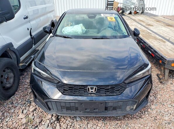 2HGFE2F21SH600493 2025 HONDA CIVIC Black უკანა ხედი