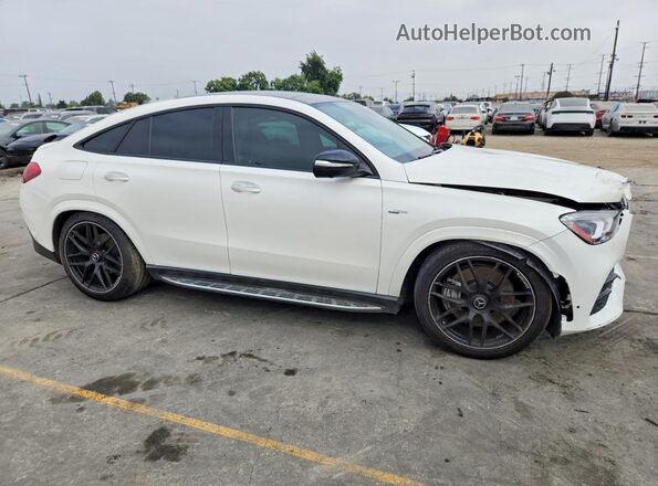 4JGFD6BB6MA185375 2021 MERCEDES-BENZ GLE White წინა ხედი