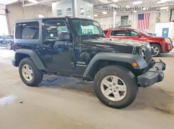 1C4AJWAG6GL114867 2016 JEEP WRANGLER Black Вид спереду