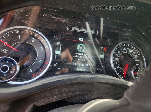 3C6UR5NL7NG240826 2022 RAM 2500 Black უკანა სავარძლების ხედი