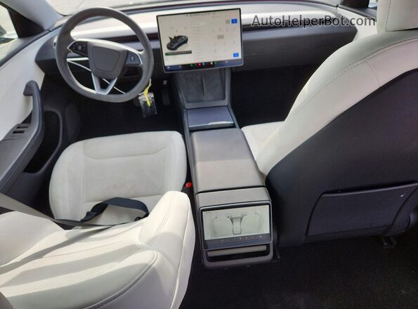 5YJ3E1EA5RF869231 2024 TESLA MODEL Угольный Вид щитка приборов