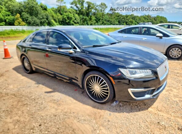 3LN6L5C90HR605295 2017 LINCOLN MKZ Black წინა ხედი