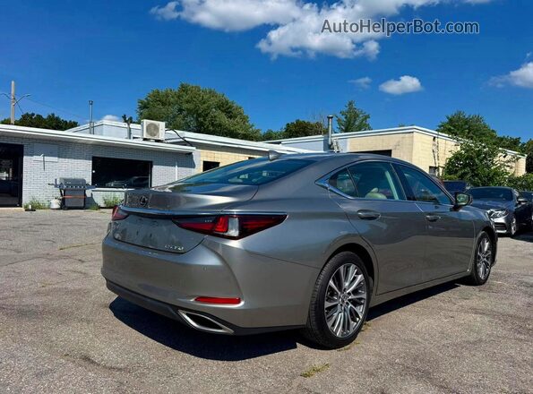 58ADZ1B15LU079668 2020 LEXUS ES Gray Delantero derecho