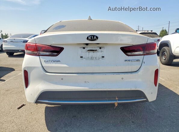 KNAGU4LE9L5040924 2020 KIA OPTIMA White Սալոնի դիմացի տեսք