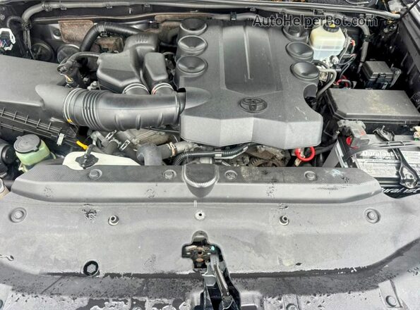 JTEJU5JR1M5862053 2021 TOYOTA 4RUNNER Gray Engine compartment view