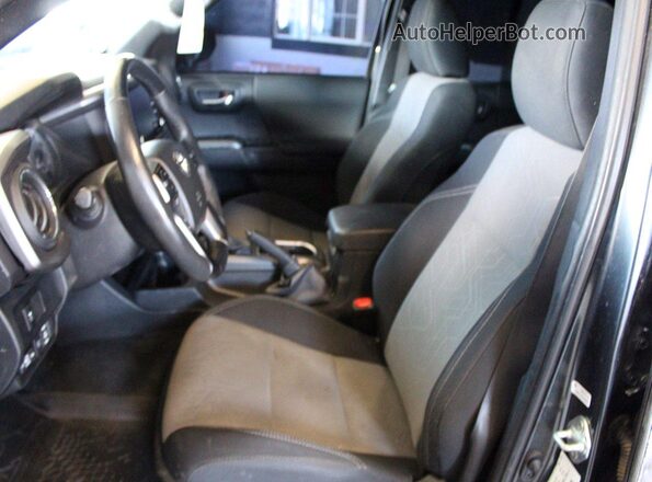3TMDZ5BNXPM141002 2023 TOYOTA TACOMA Gray Rear seats view