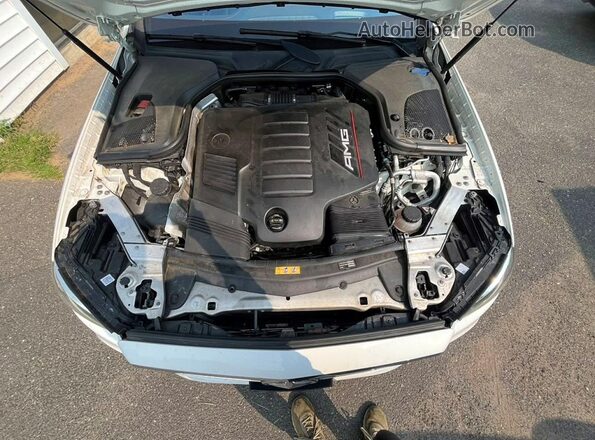 WDDZF6BB7KA625537 2019 MERCEDES-BENZ E-CLASS White Widok wnętrza z przodu