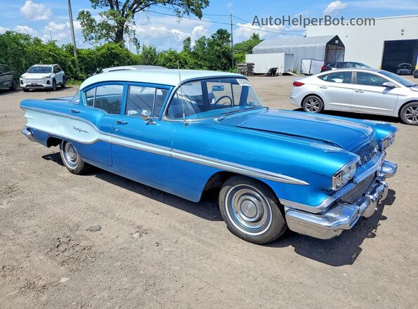 8714926207 1958 PONTIAC PATHFINDER Синий Передняя правая четверть
