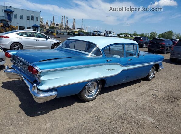 8714926207 1958 PONTIAC PATHFINDER Синий Задняя правая четверть