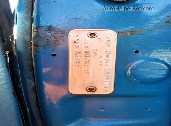 8714926207 1958 PONTIAC PATHFINDER Синий Вид подкапотного пространства