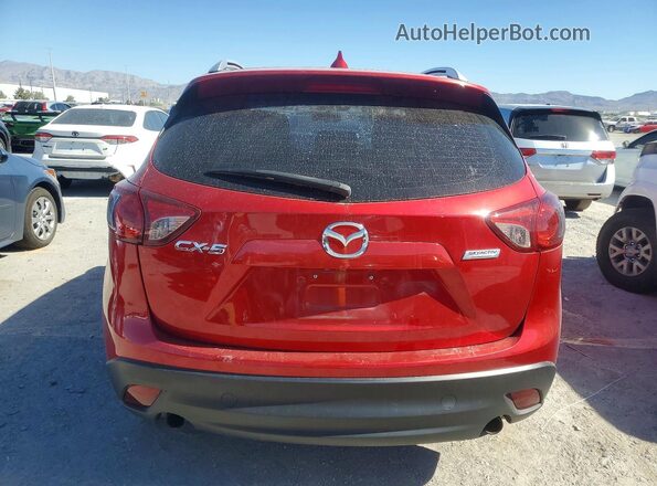 JM3KE2BY2G0716411 2016 MAZDA CX-5 Red Вид салону спереду