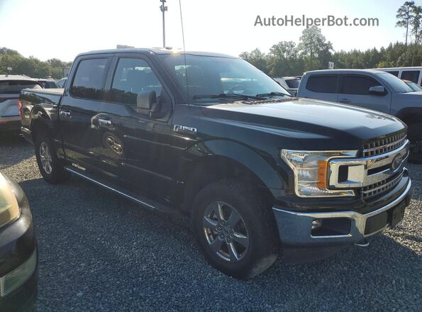 1FTEW1EG5JFA13034 2018 FORD F150 Black Widok z przodu