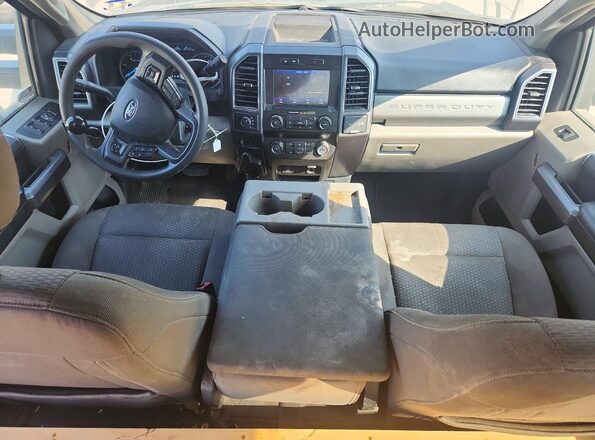1FT7W2BT9NEE21287 2022 FORD F250 Серый Вид щитка приборов