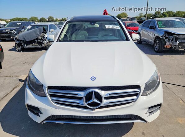 WDC0G4JB3GF050346 2016 MERCEDES-BENZ GLC-CLASS White Widok z tyłu