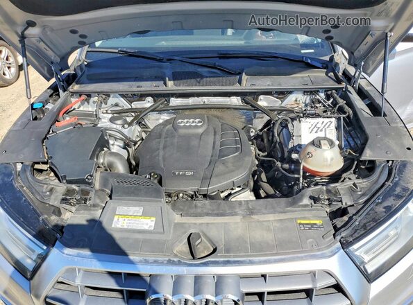 WA1ANAFY8J2020165 2018 AUDI Q5 Серебряный Вид наклейки с VIN-кодом