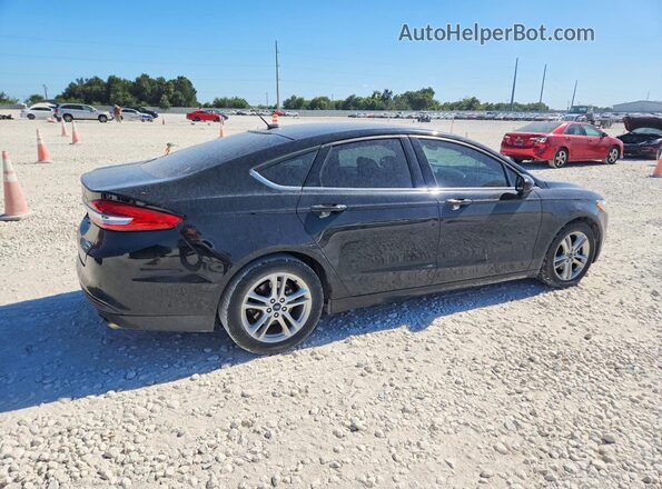 3FA6P0HD5JR176482 2018 FORD FUSION Black წინა მარჯვენა