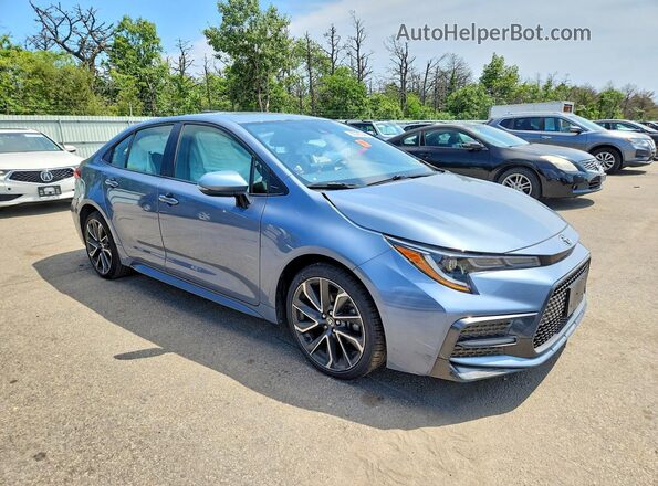 JTDS4MCE1N3506227 2022 TOYOTA COROLLA Gray Front view