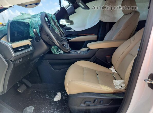 1GYAZAR48RF120896 2024 CADILLAC XT4 White Vista del salpicadero