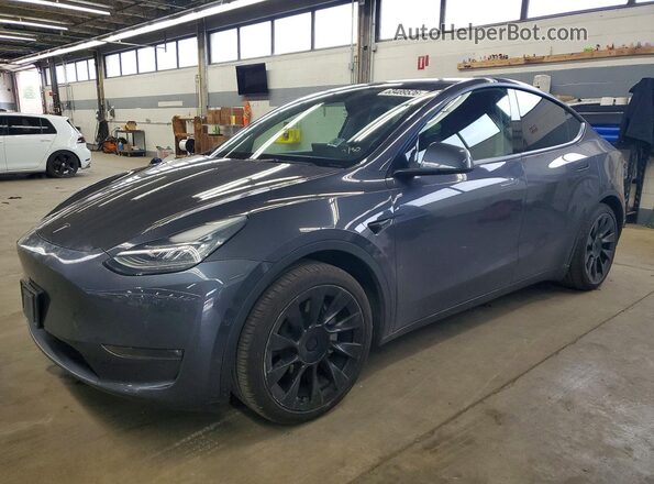 5YJYGAEEXMF188395 2021 TESLA MODEL Угольный Задняя левая четверть