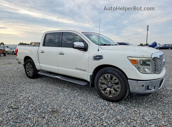 1N6AA1E6XHN502255 2017 NISSAN TITAN White Front view