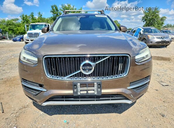 YV4BC0PK5G1046027 2016 VOLVO XC90 Brown Հետևի տեսք