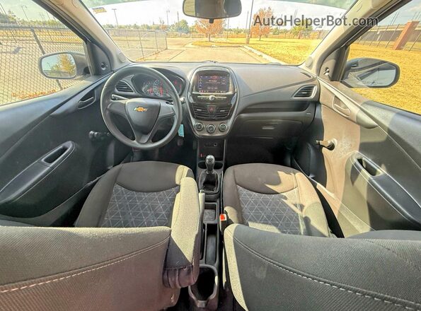 KL8CA6SA3LC465693 2020 CHEVROLET SPARK White Հետևի նստատեղերի տեսք
