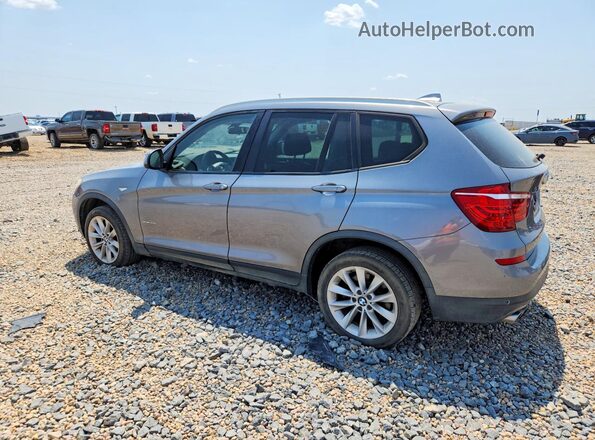 5UXWX9C51G0D80463 2016 BMW X3 Серебряный Задняя правая четверть