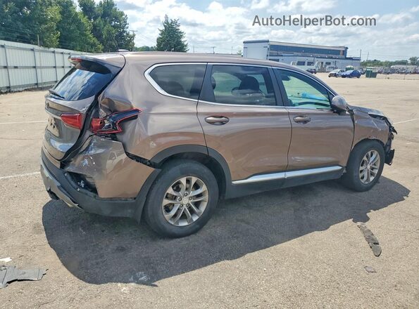 5NMS23AD7LH156045 2020 HYUNDAI SANTA FE Коричневый Передняя правая четверть