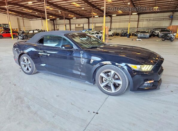 1FATP8EM9G5291166 2016 FORD MUSTANG Black Widok z przodu