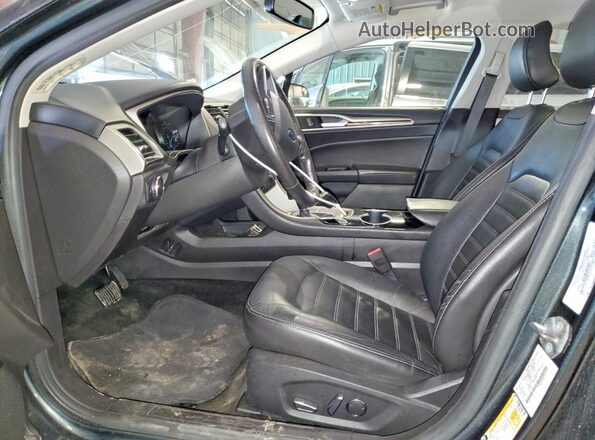 3FA6P0HD6GR107874 2016 FORD FUSION Charcoal წინა პანელის ხედი