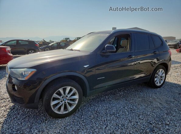 5UXWX9C59G0D67685 2016 BMW X3 Black Tył lewy
