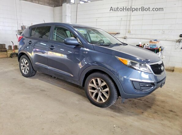 KNDPBCAC2G7810640 2016 KIA SPORTAGE Blue Vista frontal
