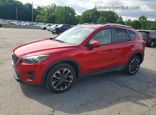 JM3KE4DYXG0754865 2016 MAZDA CX-5 Red Tył lewy